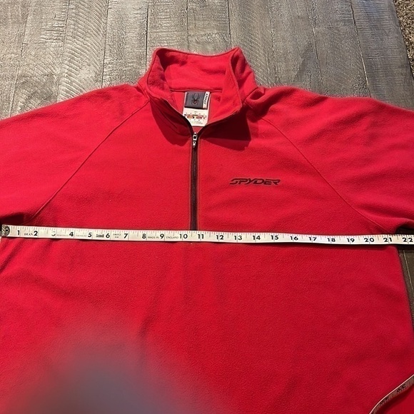 Spyder fleece red M - Picture 4 of 6